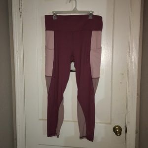 Active Life Workout Leggings (Lot of 2) in Mauve